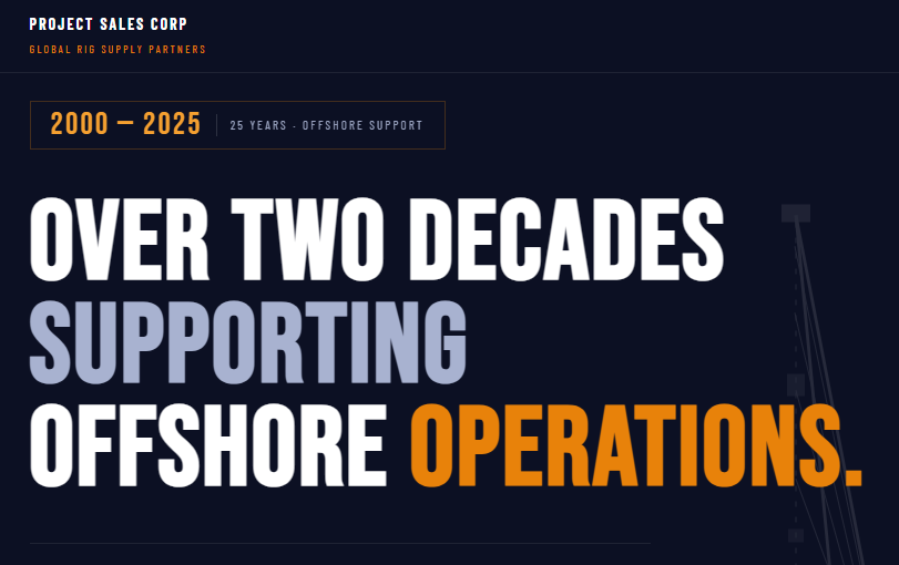 Offshore Operations Support for Global Oil & Gas Projects Since 2000